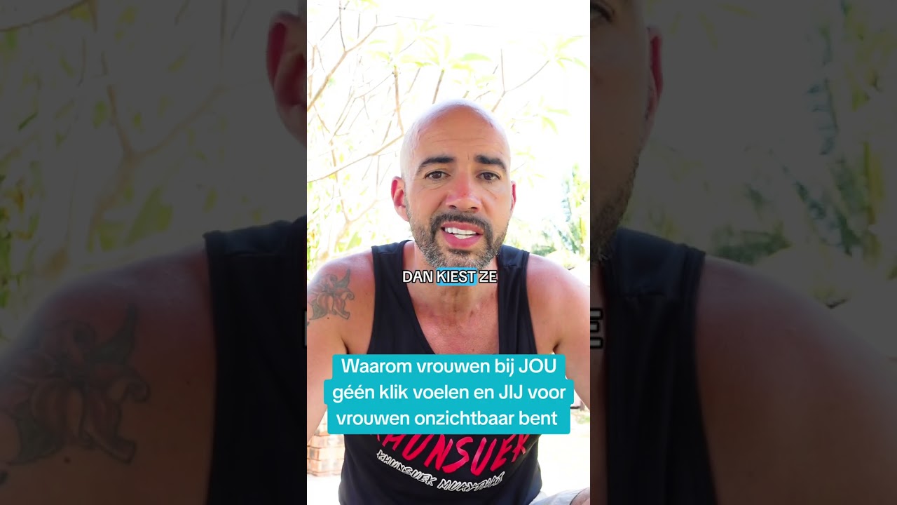Waarom vrouwen bij JOU géén klik voelen en JIJ voor vrouwen onzichtbaar bent