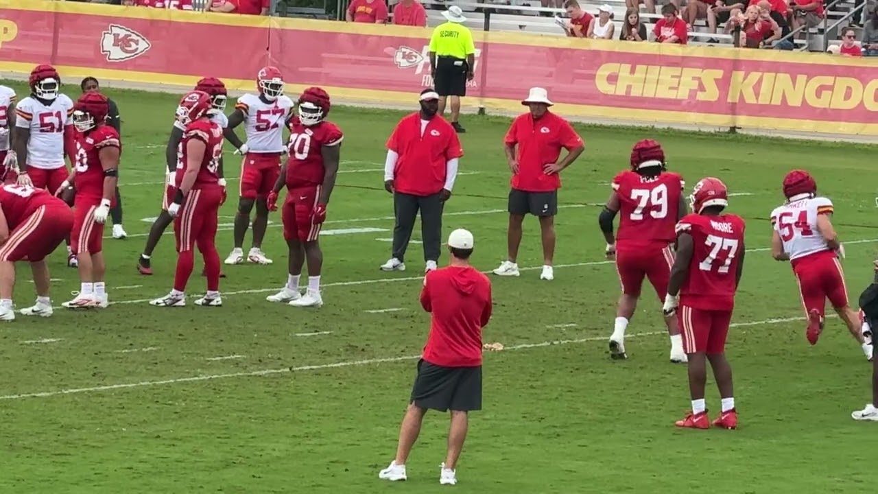 FINAL Chiefs O-LINE vs. D-LINE One-on-One Drills of 2026Training Camp
