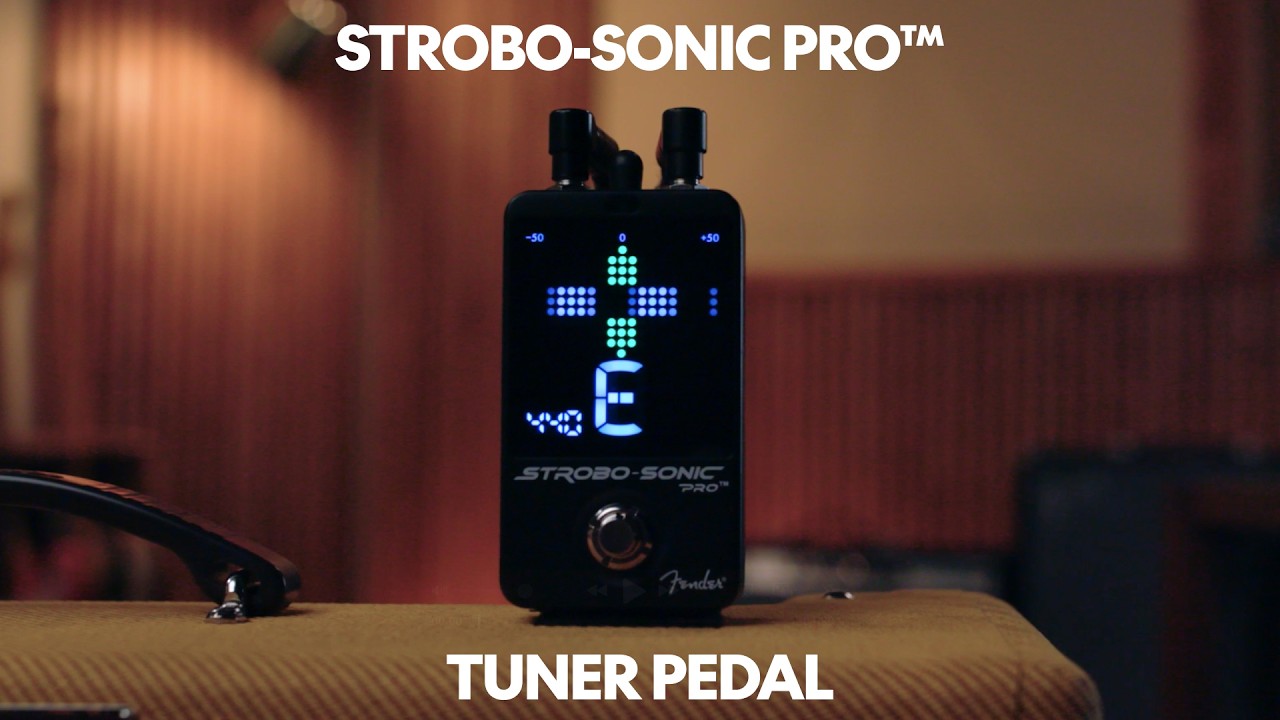 Get a Closer Look at the Strobo-Sonic Pro Tuner Pedal | Fender