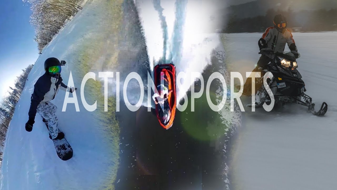 Actionsports: from skis to sleds, and everything in between