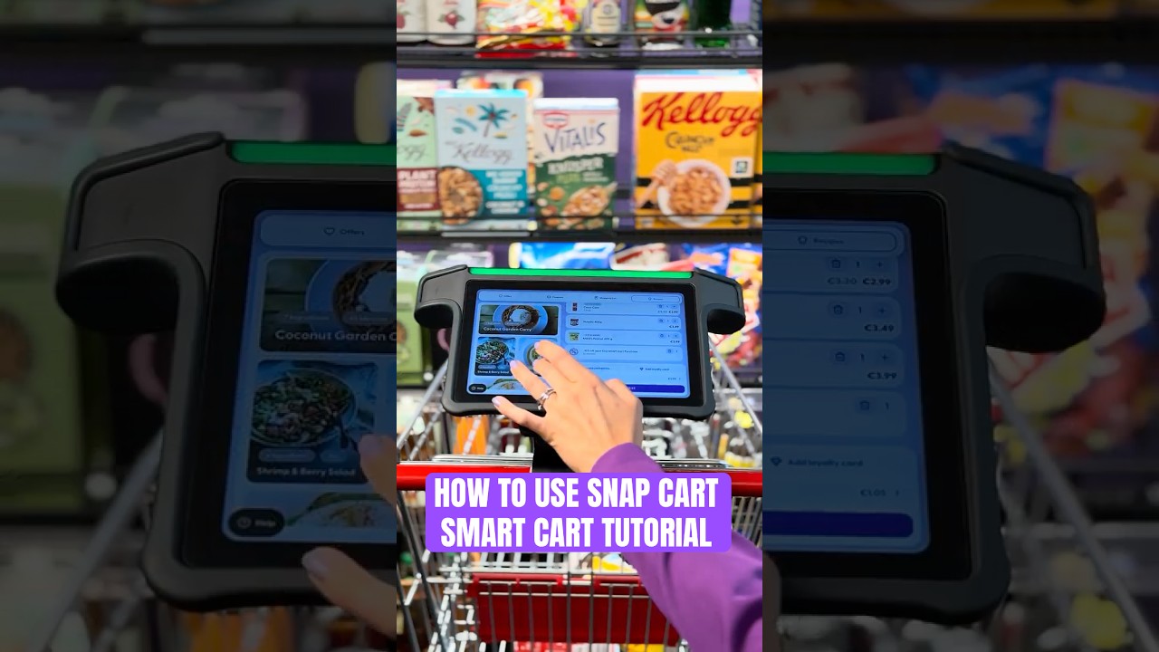How to Use snap cart: Smart Cart by shopreme