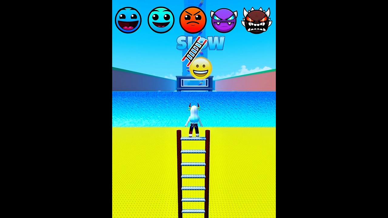 Лестница Roblox против волн #escapetsunamiforbrainrots #roblox