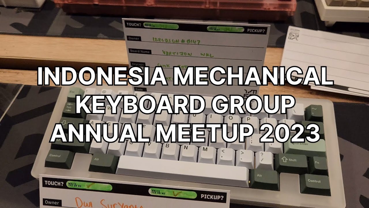Mechanical Keyboard Exhibition | All keyboard In IMKG 2023 Annual Meetup