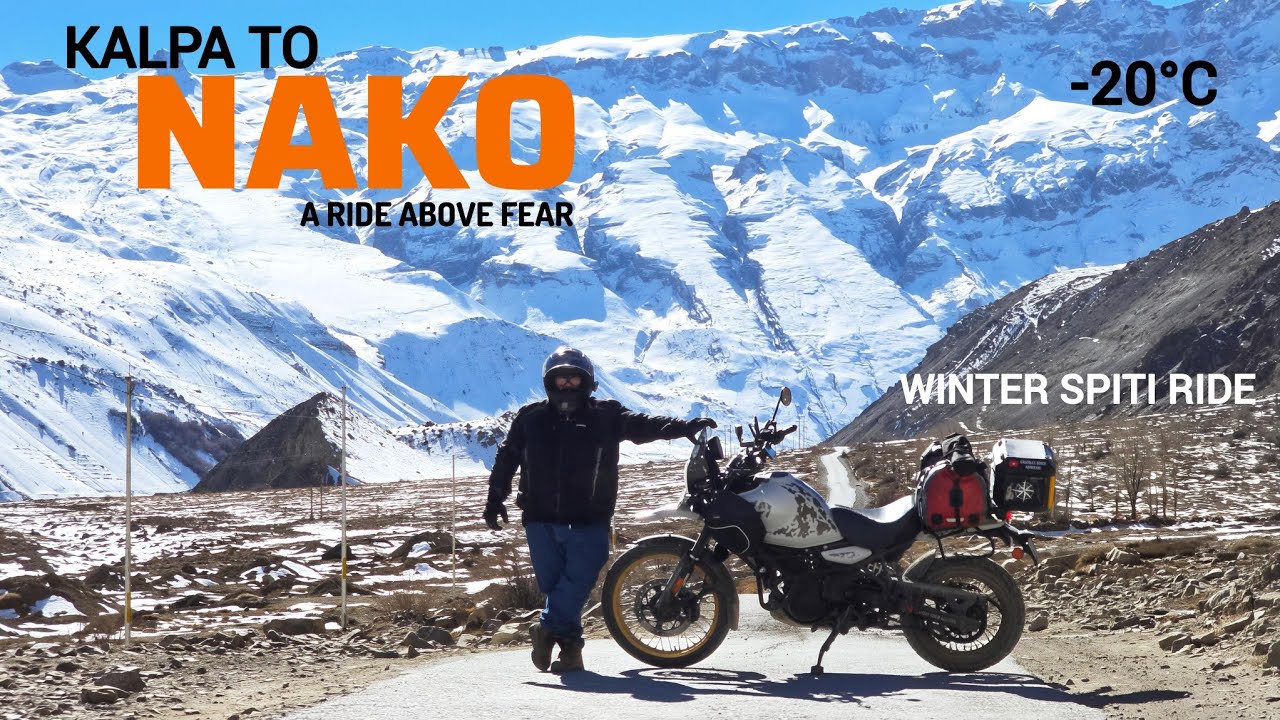 KALPA TO NAKO -20°C | EP-2 WINTER SPITI RIDE A RIDE ABOVE FEAR 