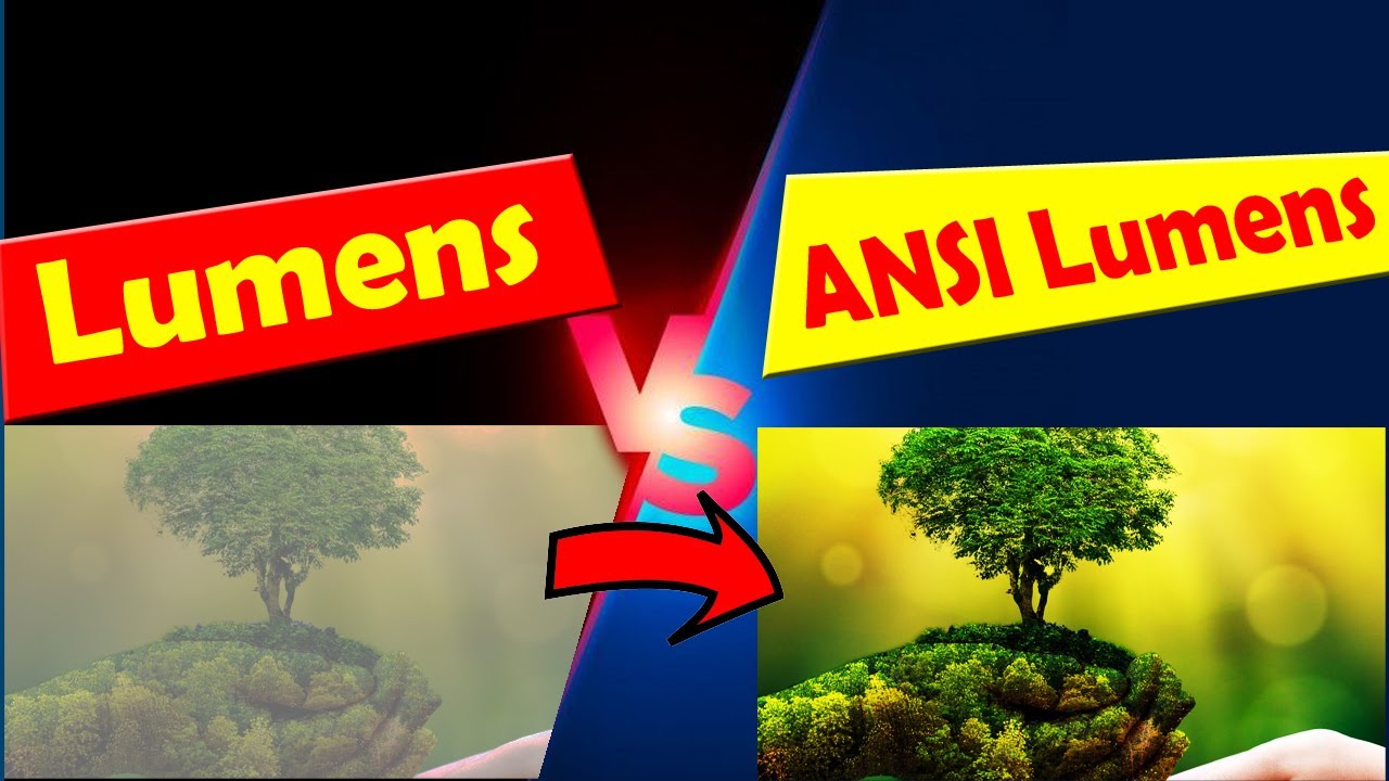 ANSI-люмены против люменов | Что нужно учесть перед покупкой проектора | Прямое сравнение | TechC...