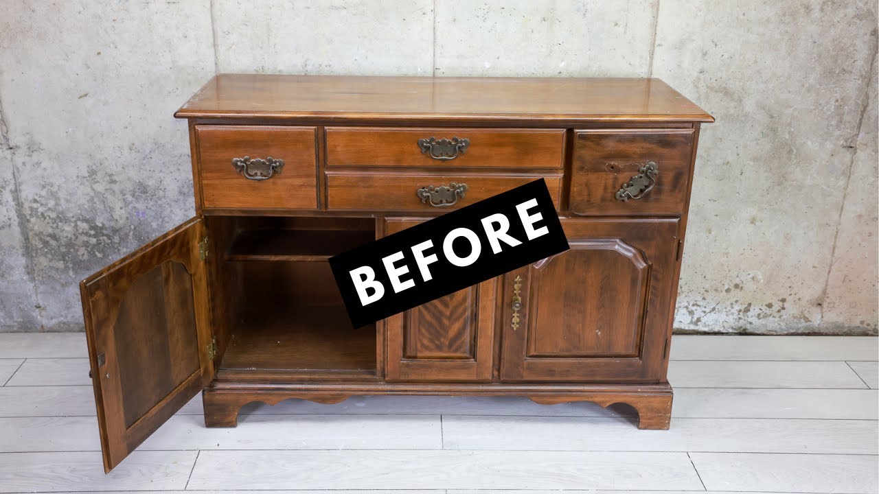 Painting the Vintage Feel ~ Extreme Furniture Makeover