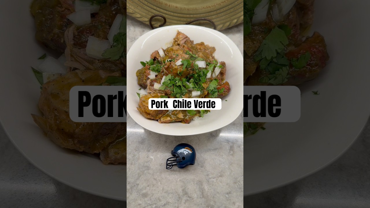 Pork Chile Verde!!! ￼