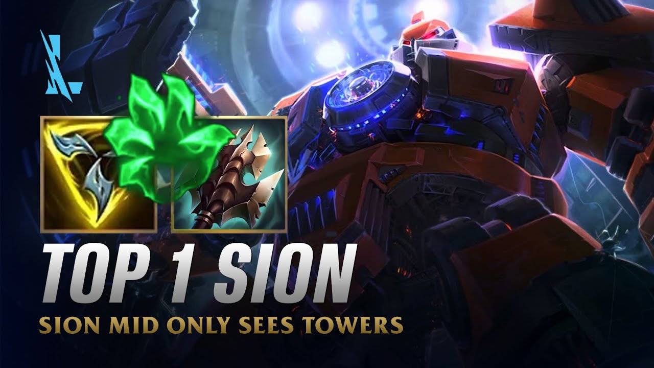 Wild Rift SION - TOP 1 Mecha Zero Sion S15 Ranked Gameplay + Build
