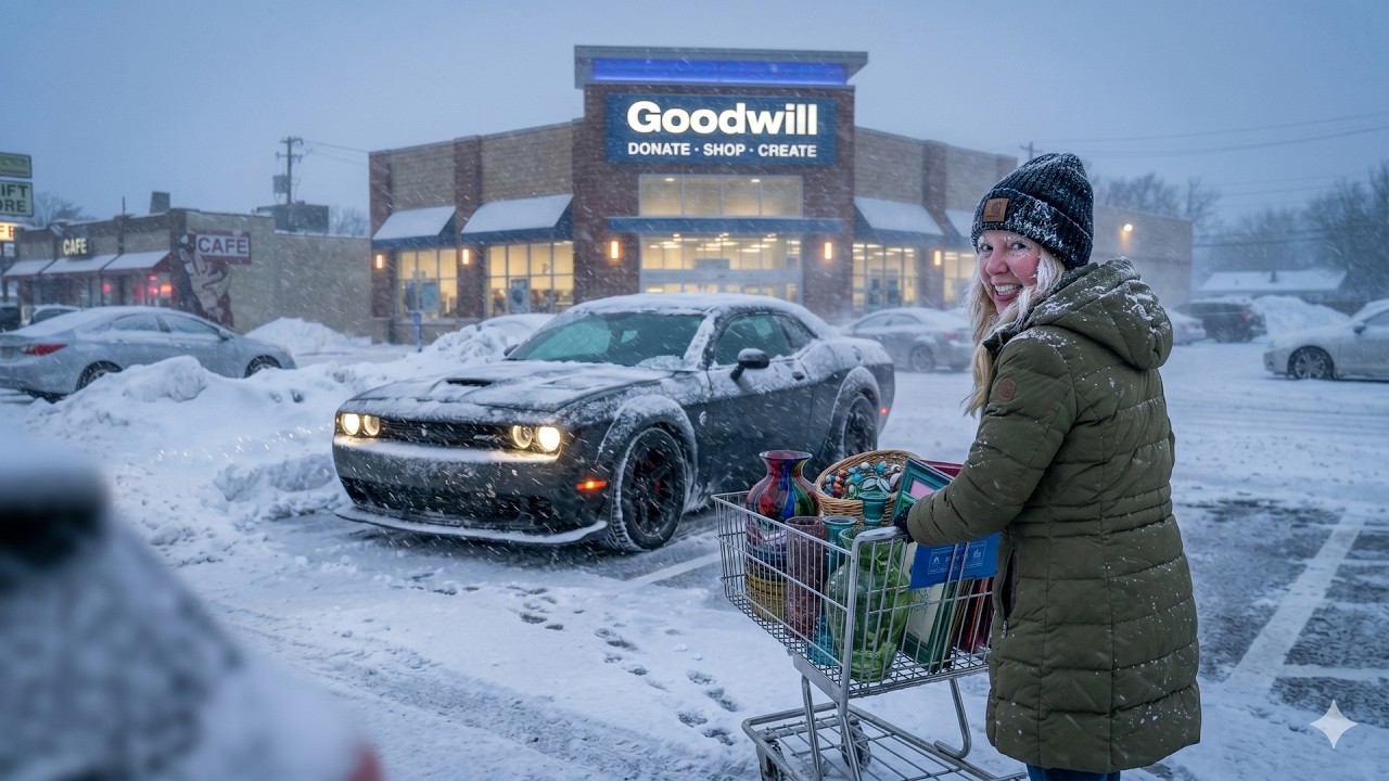 I Shop 4 Thrift Shops in Extreme Cold Weather Only to Get Called Out for Filming! #thriftwithme