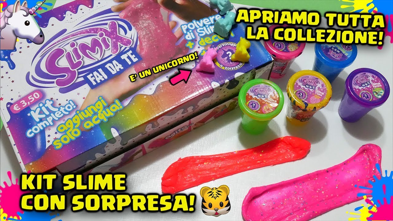 NUOVISSIMI KIT SLIME IN EDICOLA! APPROVATI? Reazione Slimix Fai da Te Panjoy By FrancyDreams