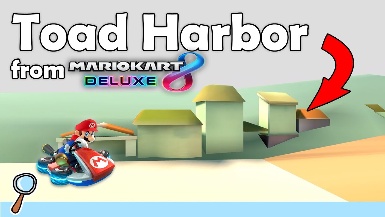 An underwhelming secret city in Toad Harbor [MK8 Hidden Details Vol.2]