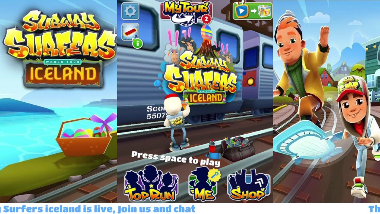 🔴 Subway Surfers World Tour 2020 - İceland Gameplay Livestream
