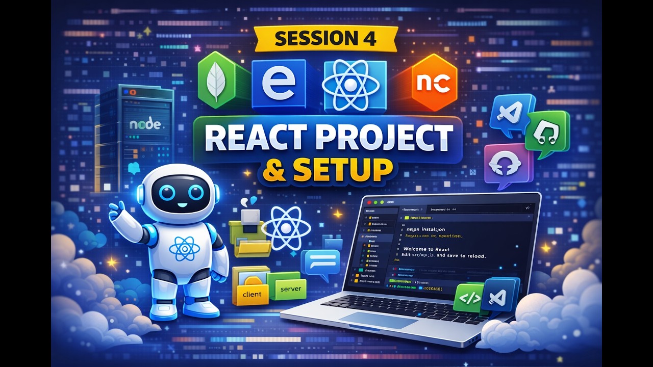 MERN Session 4 React Project and setup