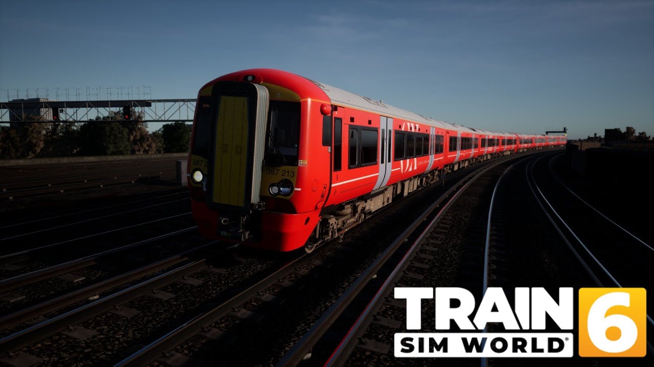Class 387 GX London Victoria to Gatwick Airport - Train Sim World® 6