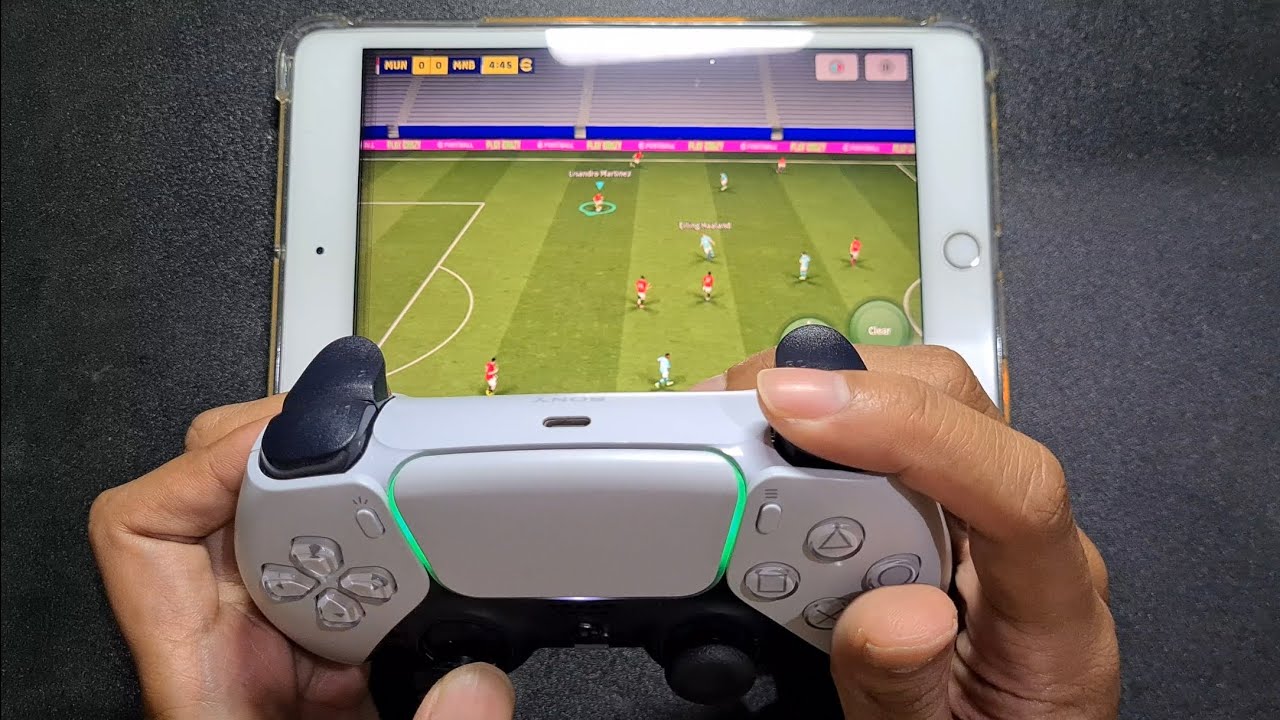 How to Button Mapping R1 to Sprint in eFootball (PS5 Controller on iPad)