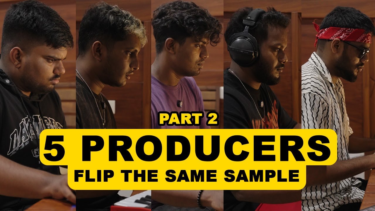 5 PRODUCERS FLIP THE SAME SAMPLE | PART 2 (AMANI KL10, AZWIN, MHR, SIMMO, ZEUSHEELAN)
