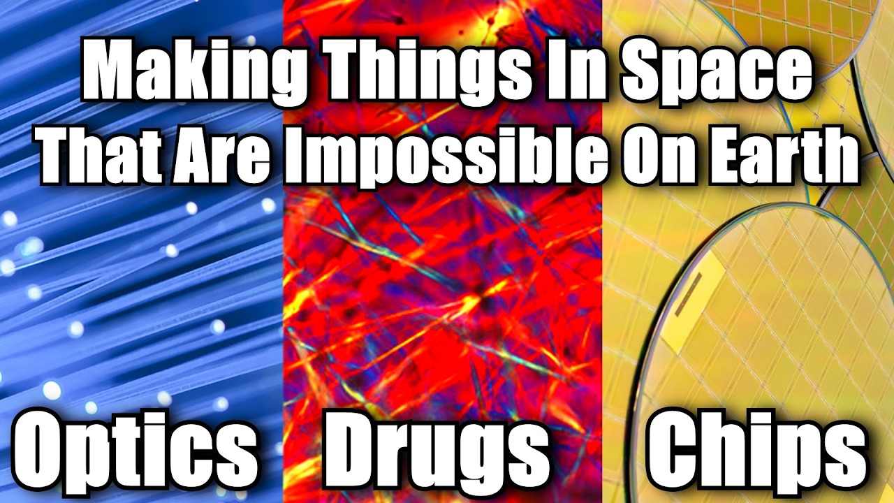 Why The Best Optical Fibers Can ONLY Be Made In Space?