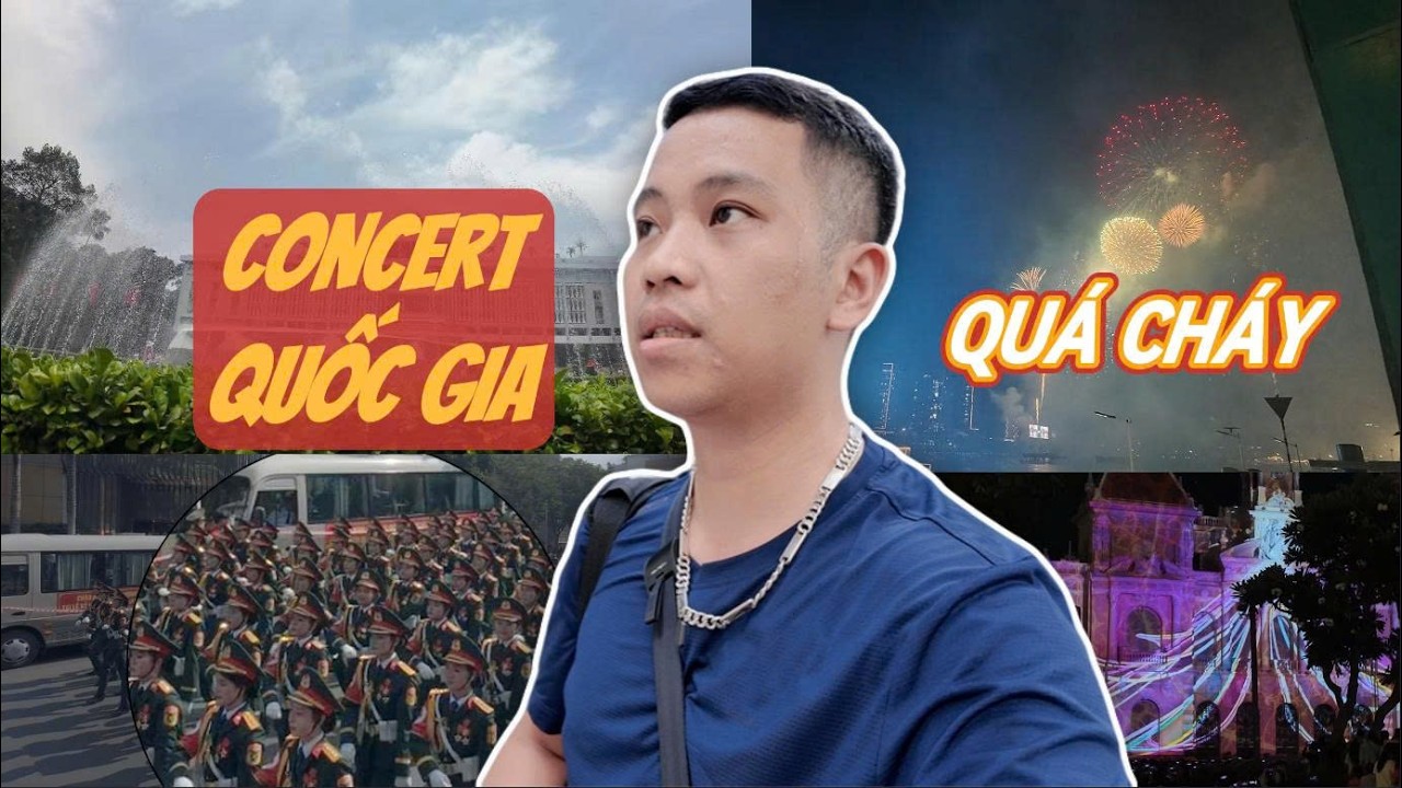 2 ngày cháy với Concert Quốc Gia - Những cảm xúc đọng lại | Vlog SG#2