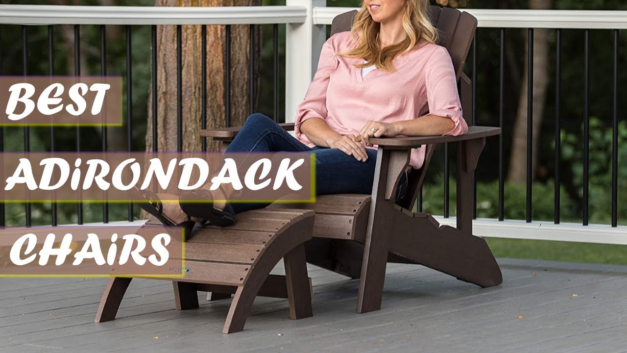 The 5 Best Adirondack Chairs for Lounging