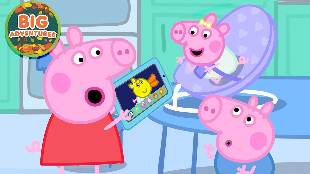 Peppa Pig Takes SILLY Pictures of Baby Evie! 🤪 Funny Filter Adventure | Tales Full Episodes 20 Mins