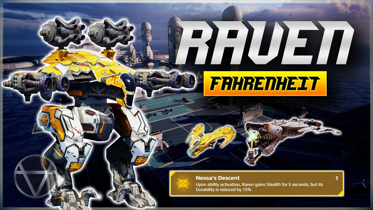 Kestrel RAVEN Suprises Meta Again w/ Super Jump &ndash; War Robots Gameplay