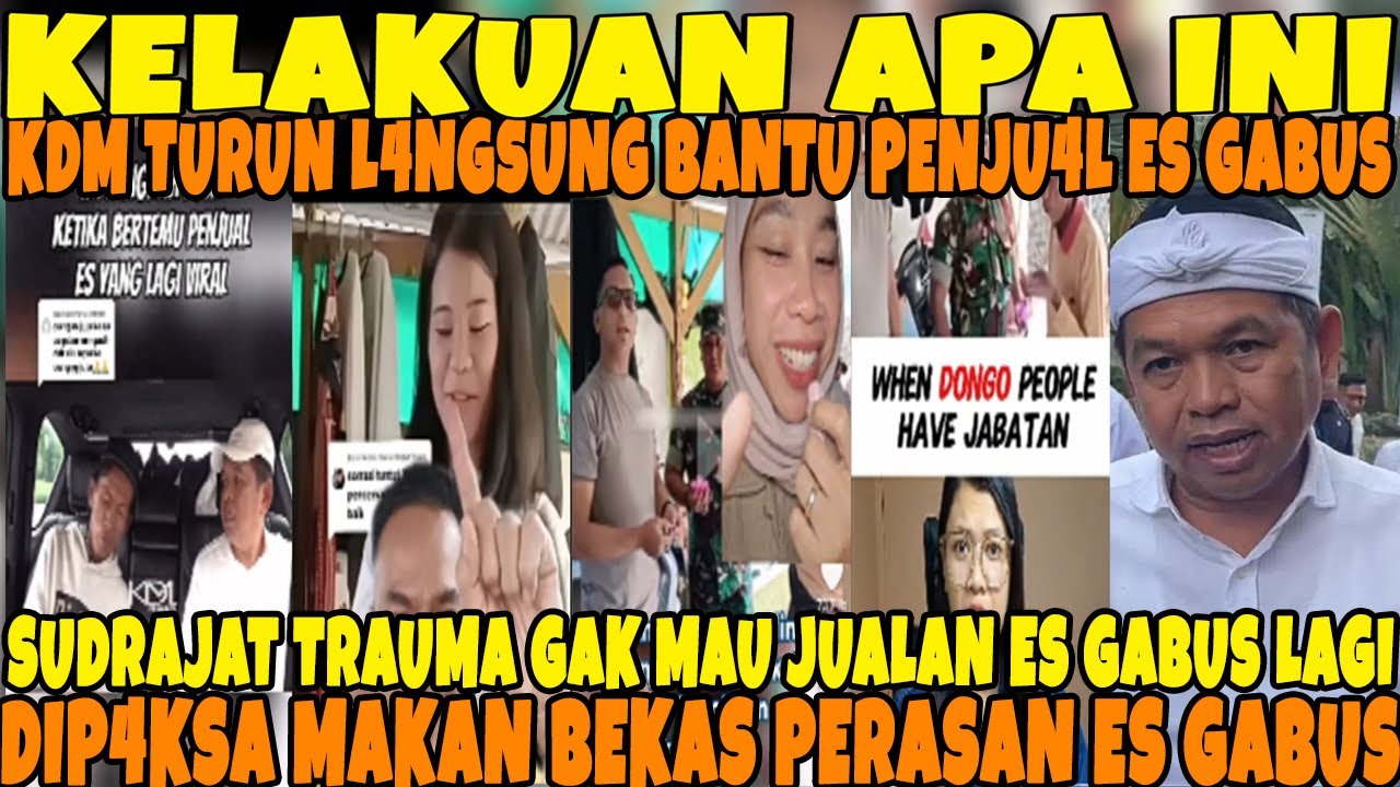 APA INI‼️WARGANET KECEWA DG KELAKUAN OKNUM APARAT😱KDM BERI UANG PULUHAN JUTA UNTUK ABAH AJAT🔥
