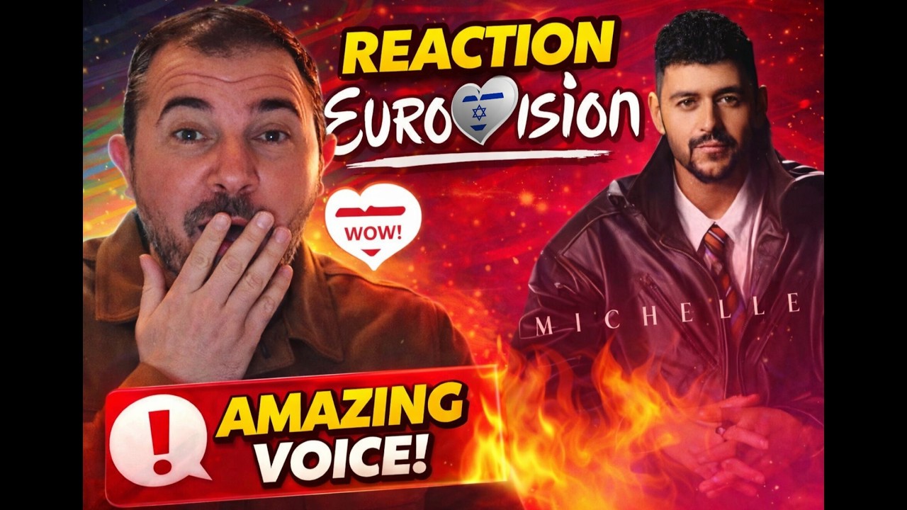 Noam Bettan   Michelle  Israel 🇮🇱  Official Music Video  #Eurovision2   REACTION