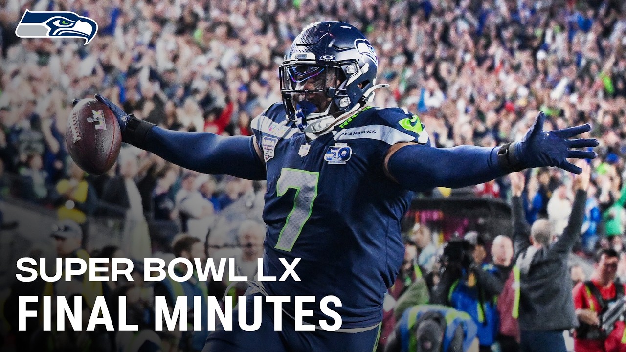 Final Minutes Of The Super Bowl LX Victory vs. The New England Patriots | Seattle Seahawks