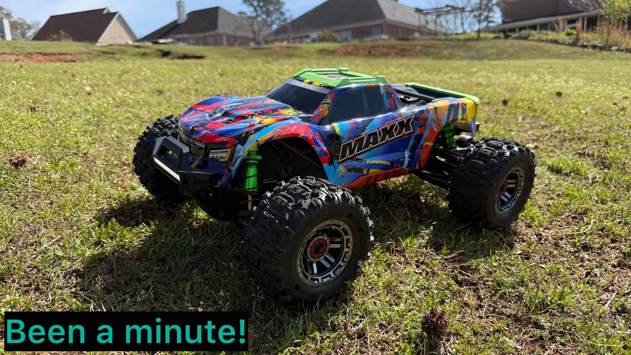 Traxxas Maxx – первая за долгое время поездка!