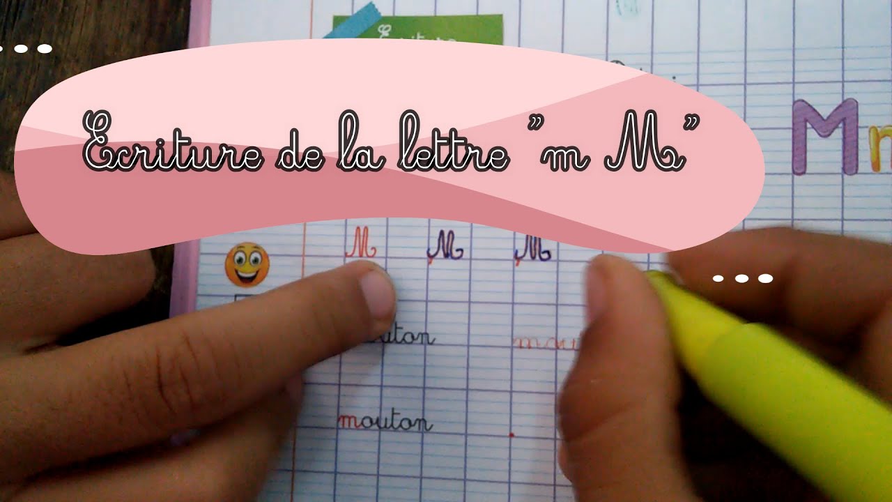 3/AP/Ecriture / la lettre 