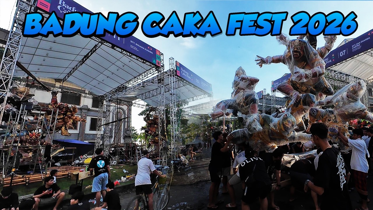 WOW KUMPUL OGOH OGOH TERBAIK BADUNG CAKA FEST 2026 H-2 RAME BANGET