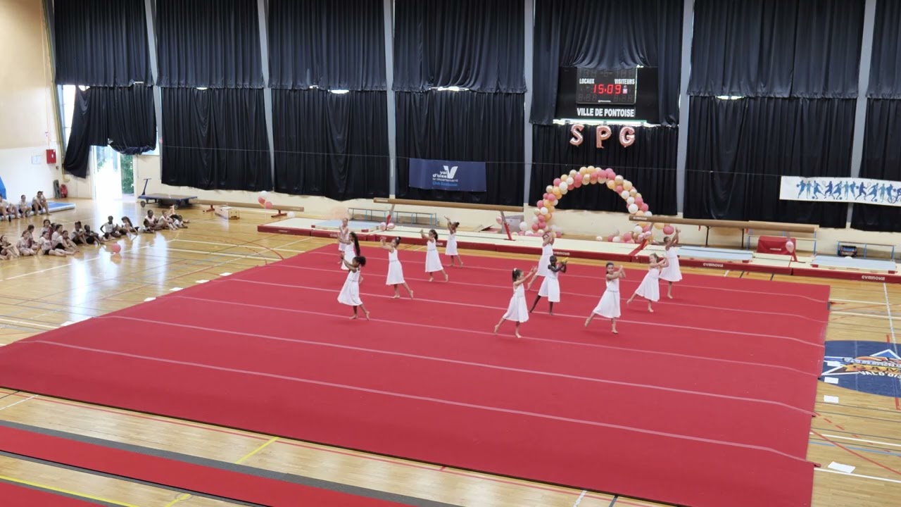 Gala SPGym Juin 2025 - 7 D&eacute;butantes 6 8 ans Marjolaine & Camille