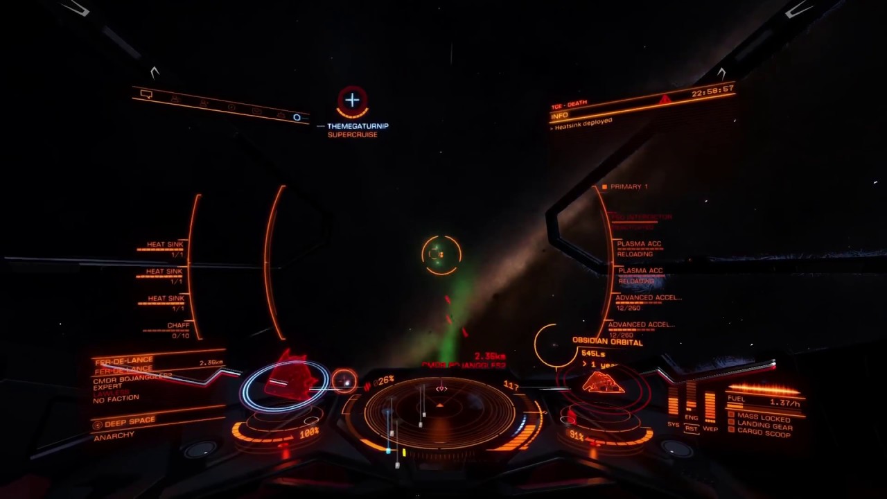 Elite: Dangerous PVP. FAS vs FDL
