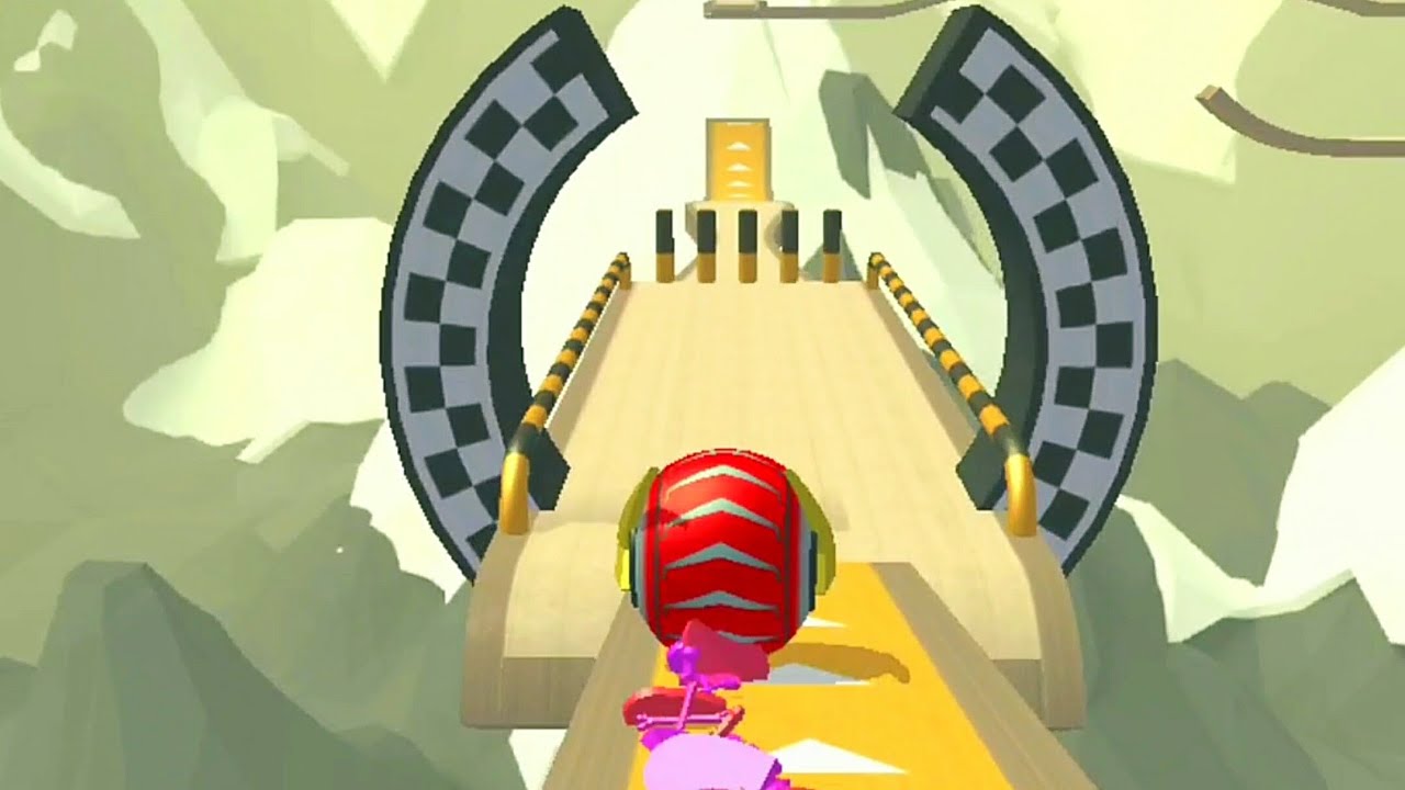 Action Balls: Gyrosphere Race SpeedRun Gameplay Level 411 to 412