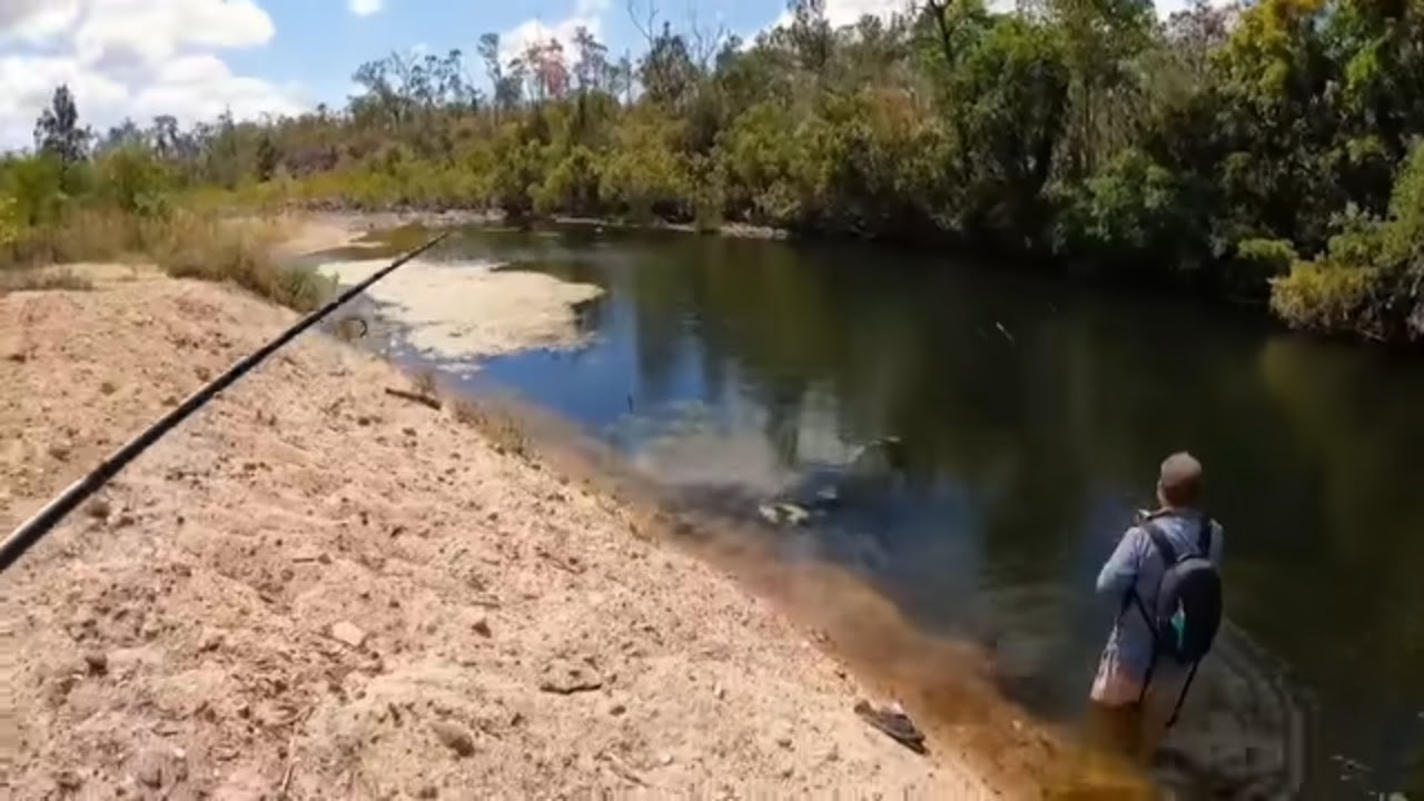 Landbased Creek Fishing