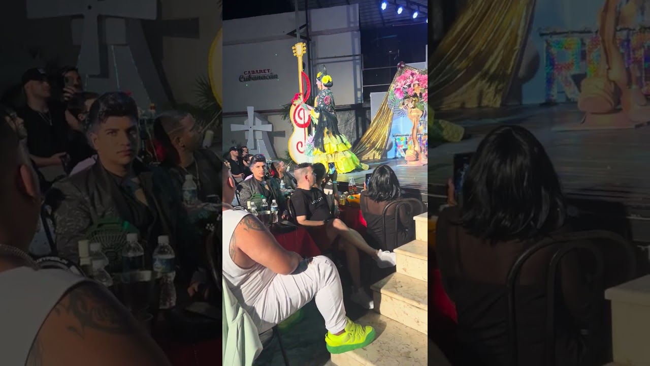 Traje Español en la Quinta edición de la reina de la copla en Cuba. 