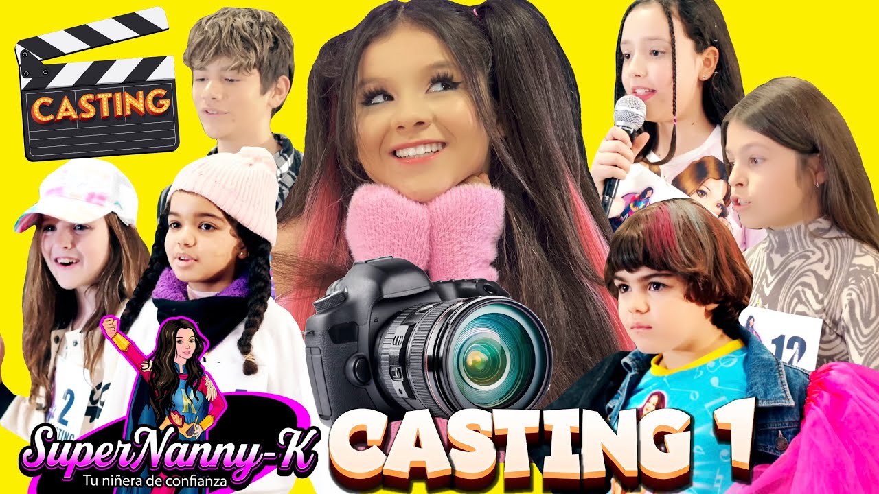 🎥🔥 ¡¡CASTING SUPERNANI-K  1 para NUEVA SERIE de KARINA Y MARINA!! ⚠️🎥  CAZATALENTOS