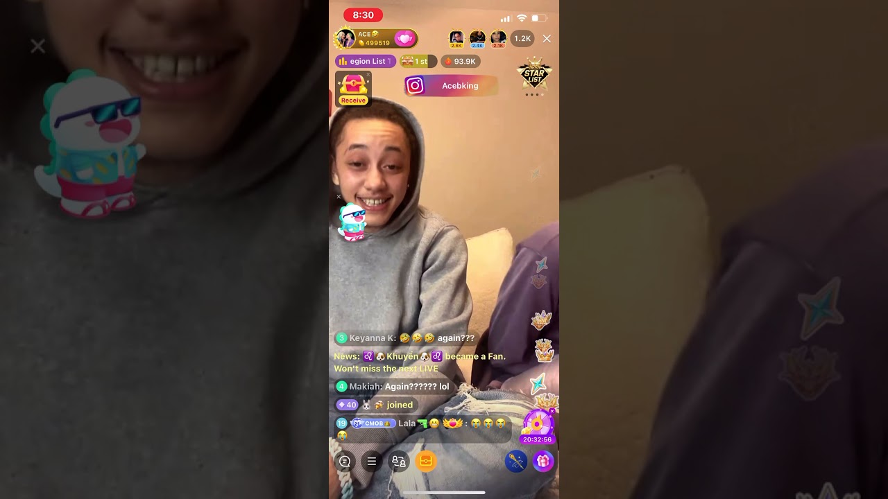 ACEBKING & GIOVANNI1250 GIVES FULL TEA ON CAROLIYANNA
