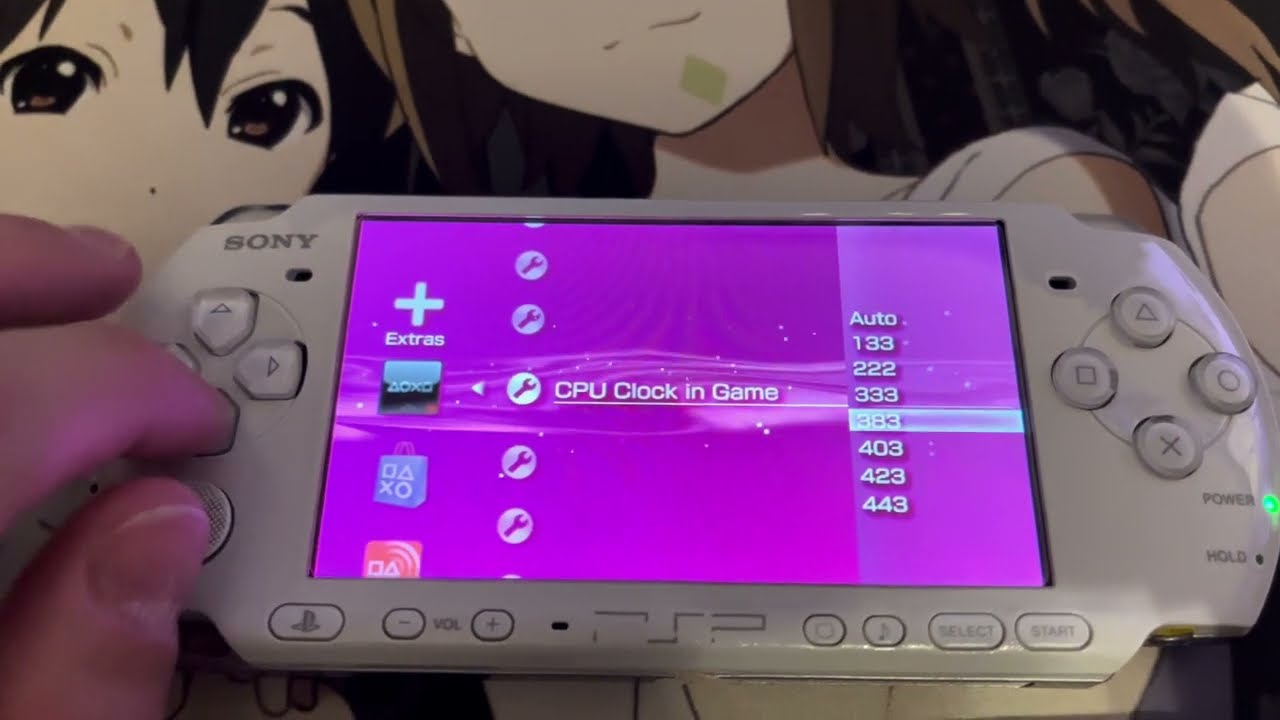 PSP: кастомная прошивка ARK-5 &mdash; теперь с поддержкой разгона!