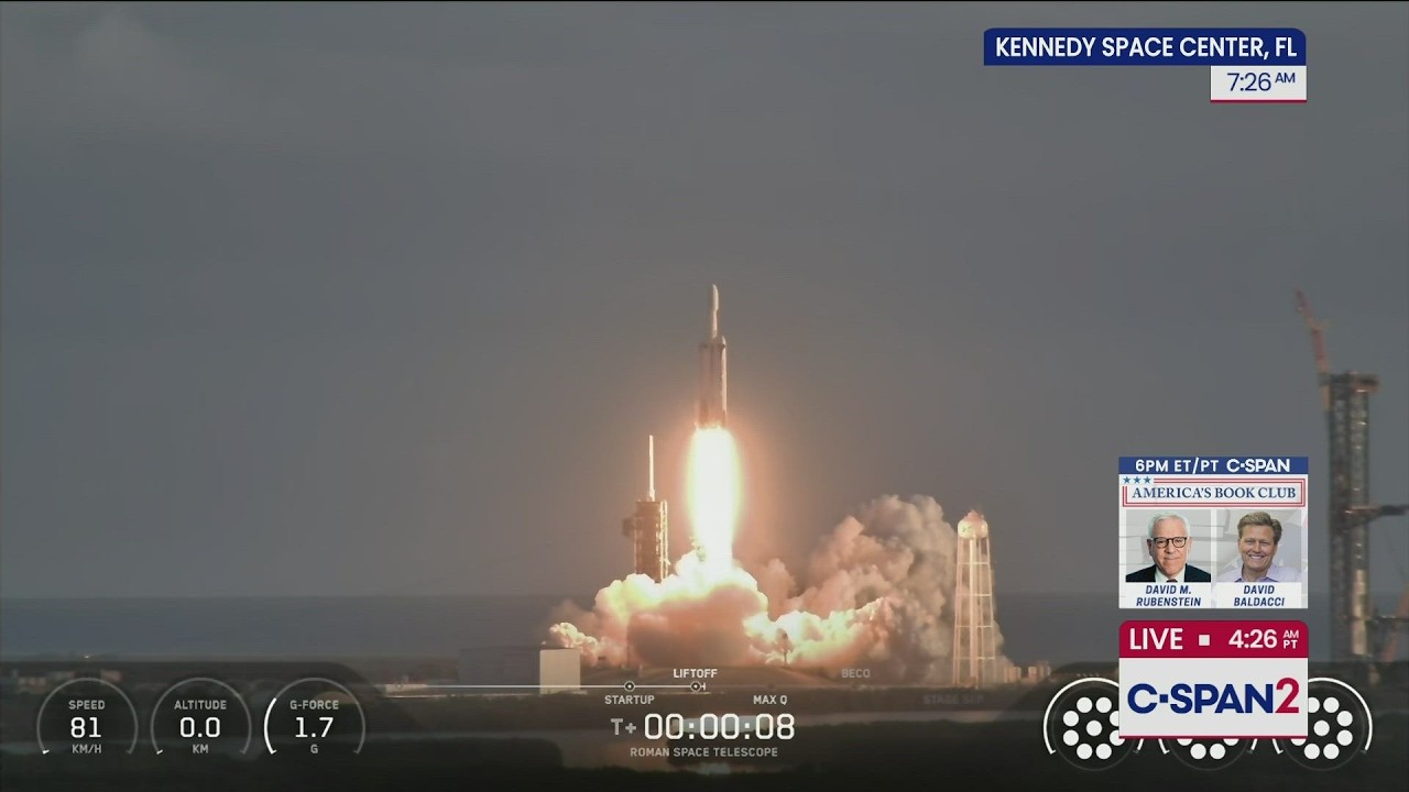 NASA Roman Space Telescope Launch