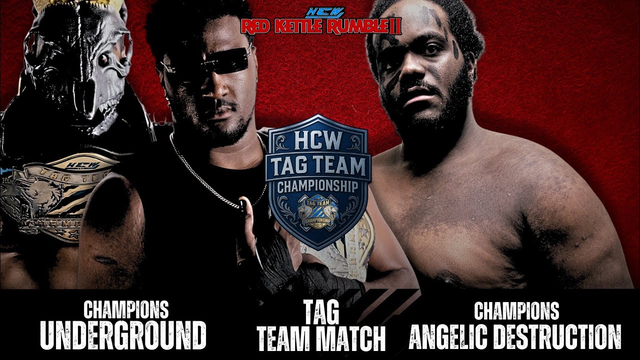 HCW TAG TEAM CHAMPIONSHIP || Angelic Destruction vs. Diamond Kings