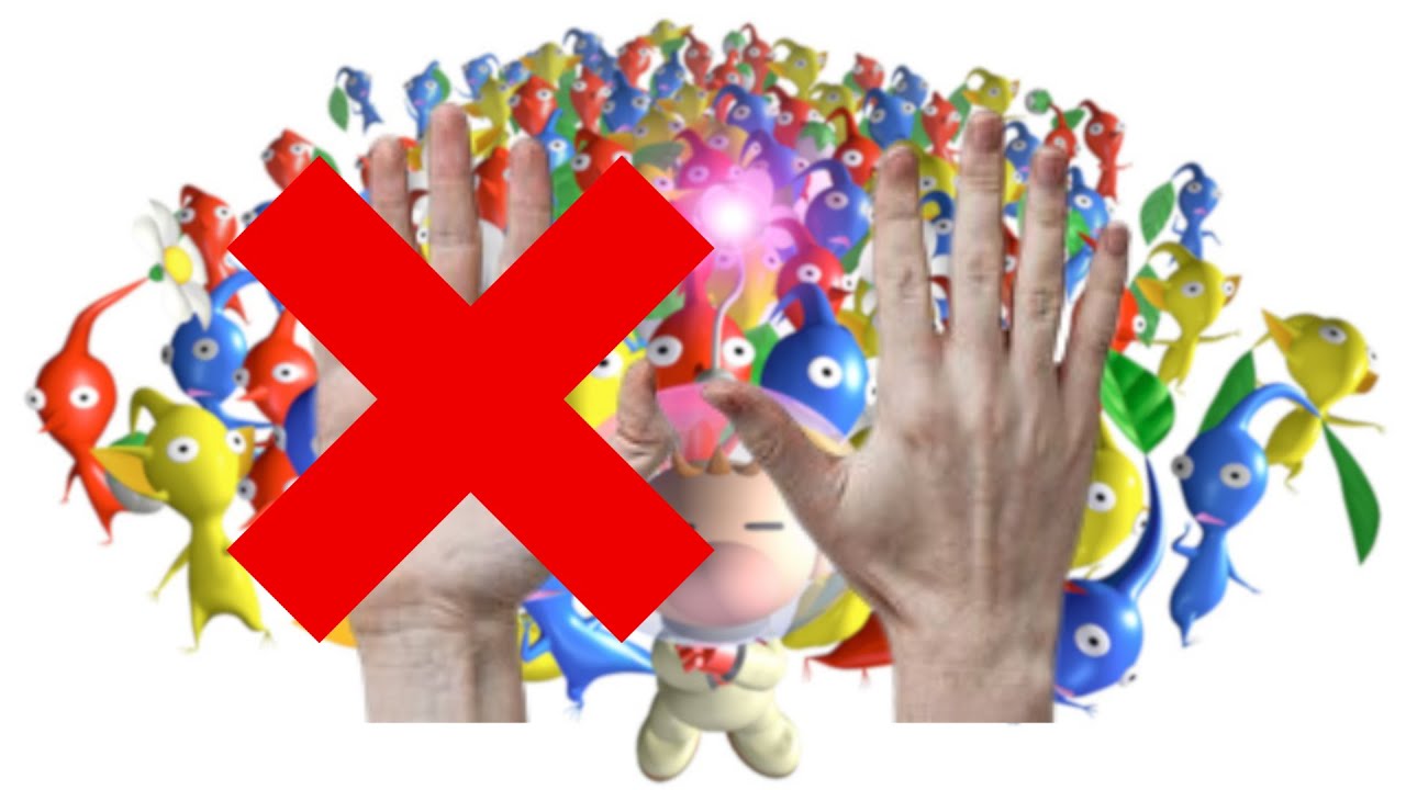 Una CABRA COMPLETA Pikmin 1 con UNA MANO