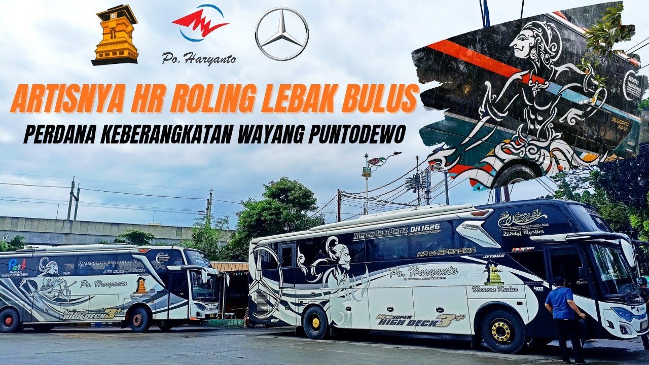 ARMADA ARTISNYA HR ROLLING LEBAK BULUS DI TANGGAL PERDANA KEBERANGKATAN UNIT SLEEPER DARI PORIS😍