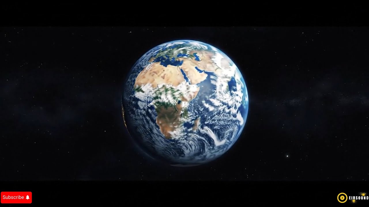 Soothing Planet Earth 3D Hologram with Calm Relaxing Instrumental for a Peaceful Atmosphere