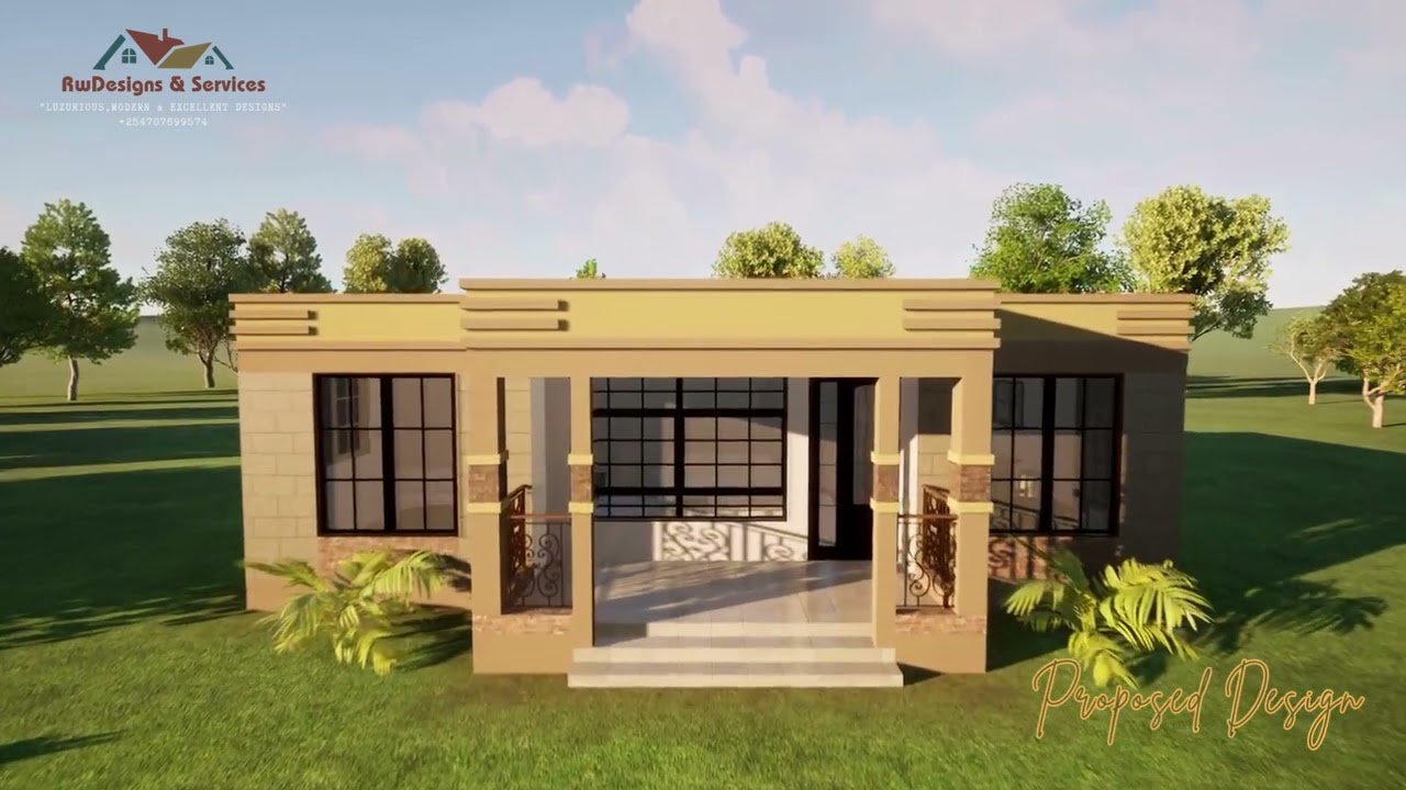 Three Bedroom Design Animation.