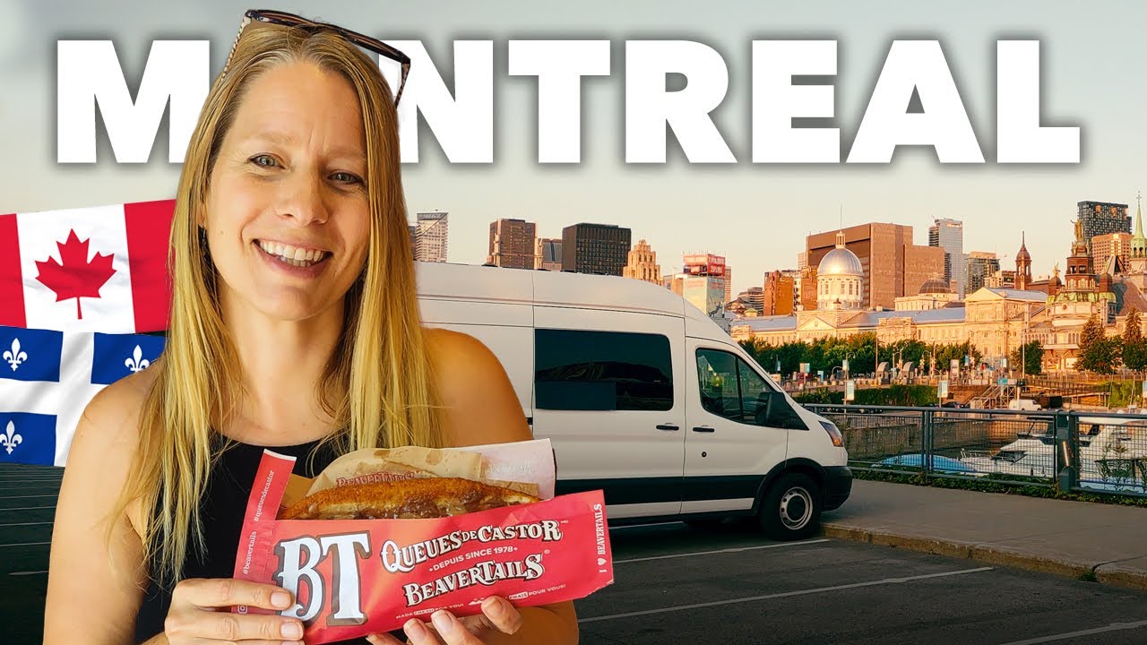 American vanlifers in Quebec find perfect overnight spot for exploring Old Montreal on road trip