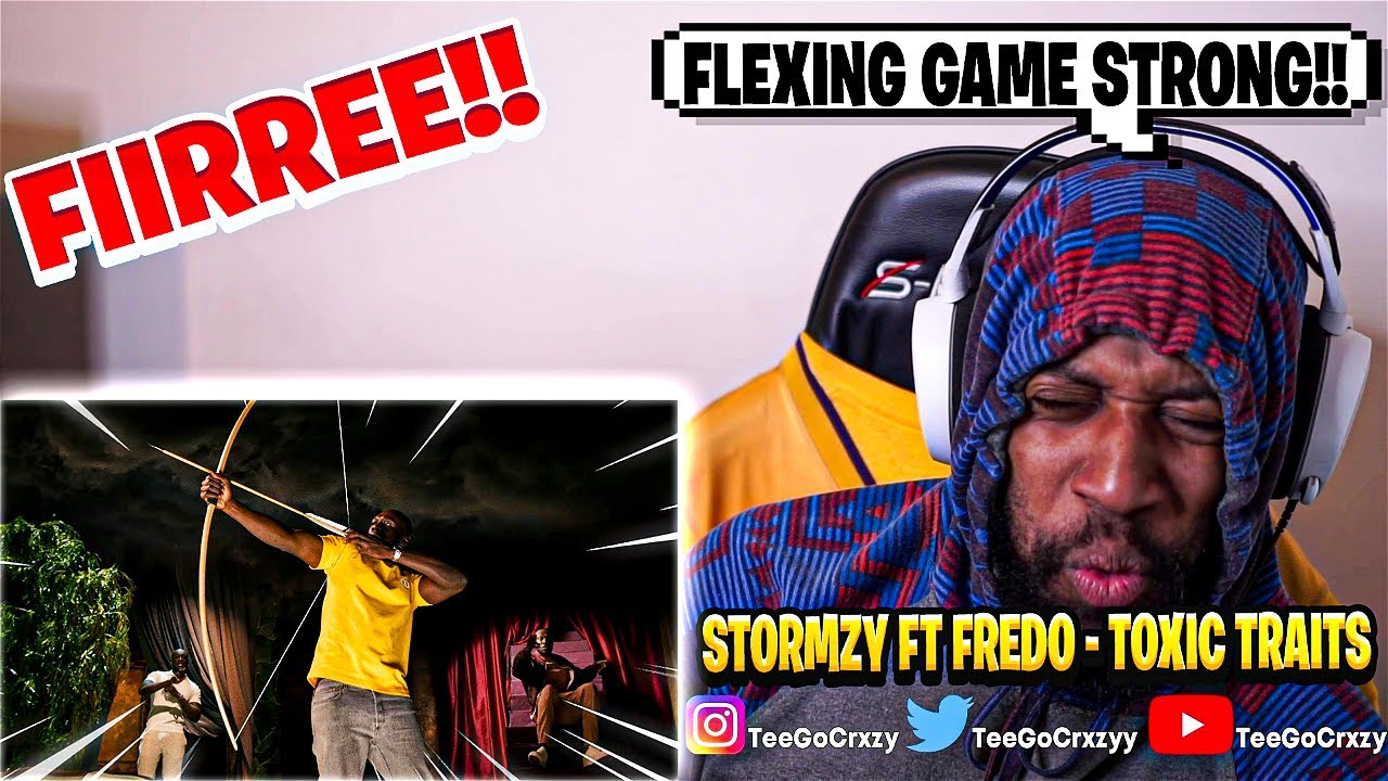 UK WHAT UP🇬🇧!!! I LIKE THIS COLLAB!! STORMZY - TOXIC TRAIT ft. FREDO (REACTION)