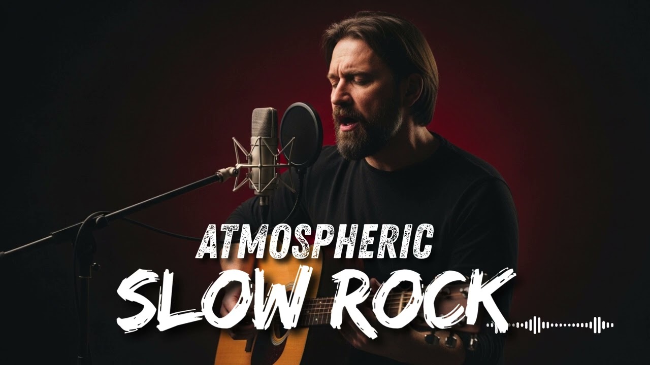 🌃 Rainy City Slow Rock – Relaxing Rock Music with Urban Mood