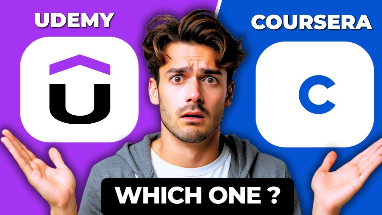 Сравнение Udemy и Coursera 2025 | Лучшая платформа онлайн-обучения?