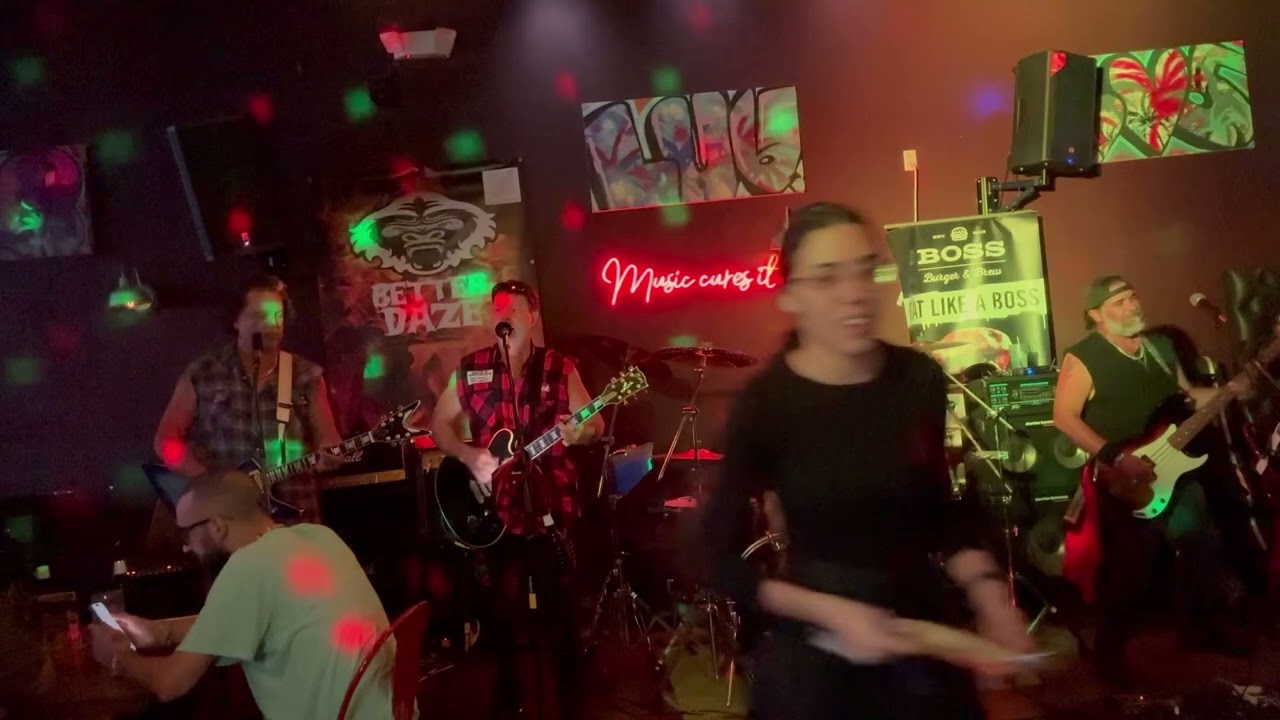 Better Daze (The World I Know) by Collective Soul (Boss Tapas Burgers in Hialeah FL November 2023.  